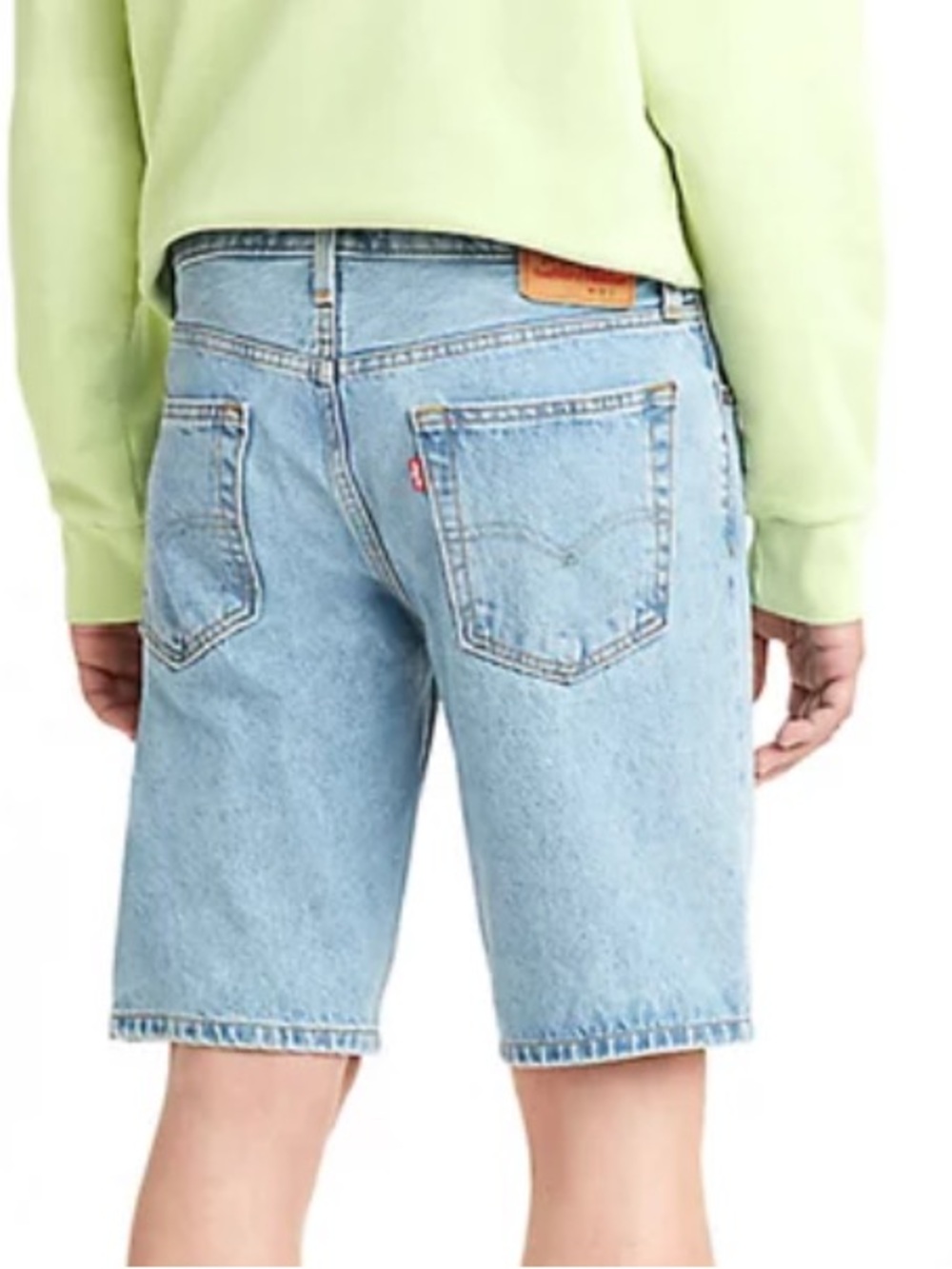 Levi's Men's 405 Standard Blue Denim Shorts Size 34